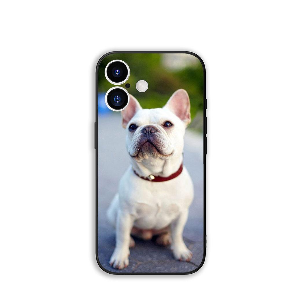 

Phone Cover Dog Lovely France Bulldog for Samsung Galaxy S25 S24 S22 S23 FE Ultra Plus A56 A05 A06 A15 A16 A55 S7 Edge Case Galaxy A06