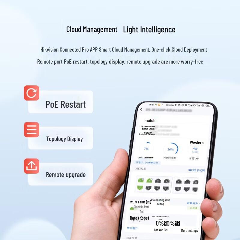 HIKVISION 5-Port Gigabit PoE Managed Switch