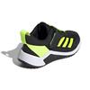 Adidas 4Uture Sport Ac K Slip Resistant, Abrasion Resistant, Breathable Low top Kids' Running Shoes Black Yellow Kids' FX2199