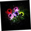 balacoo Garden Solar Lights Decorative 5pcs Tulip Design Solar Lawn Light Solar-Powered Ground Lamps Led Stake Lights for Outdoor Night Lighting