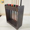 Landa 12-Cue Billiard Rack Cabinet
