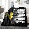Prince Soccer printed flannel breathable and warm blanket, a stylish home gift, suitable for home, office and bedspread use. 15a166