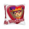 Hugh Morris Tomodachi Life Clown Square Pillow Case  Cushion Cover Awesome Zipper Decor Pillowcase for Home 18"