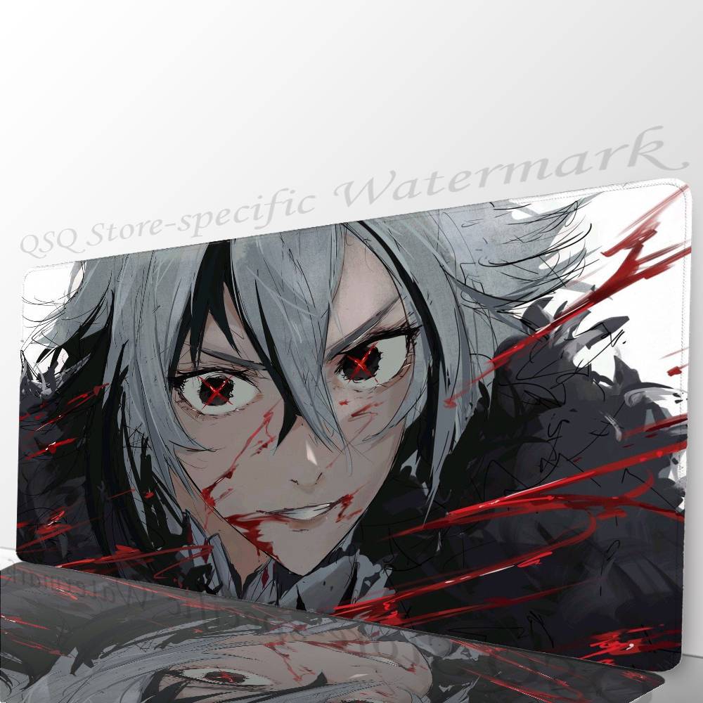 Arlecchino Anime G-Genshin Impact Mousepad Non-slip Suitable For Office Computers Laptops E-sports Game Desk Mats XXL Keyboard