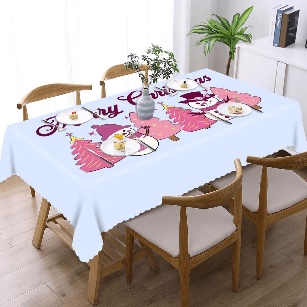 Christmas Tablecloth Rectangular Straight Edge Tablecloth