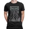 Nine Inch Nails NIN T Shirts Men Cotton Funny T-Shirt Crewneck Tee Shirt Short Sleeve Tops Big Size