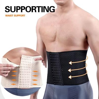 Abdomen Reducer Waist Trainer Modeling Strap Trimmer Belt New Corset  Men