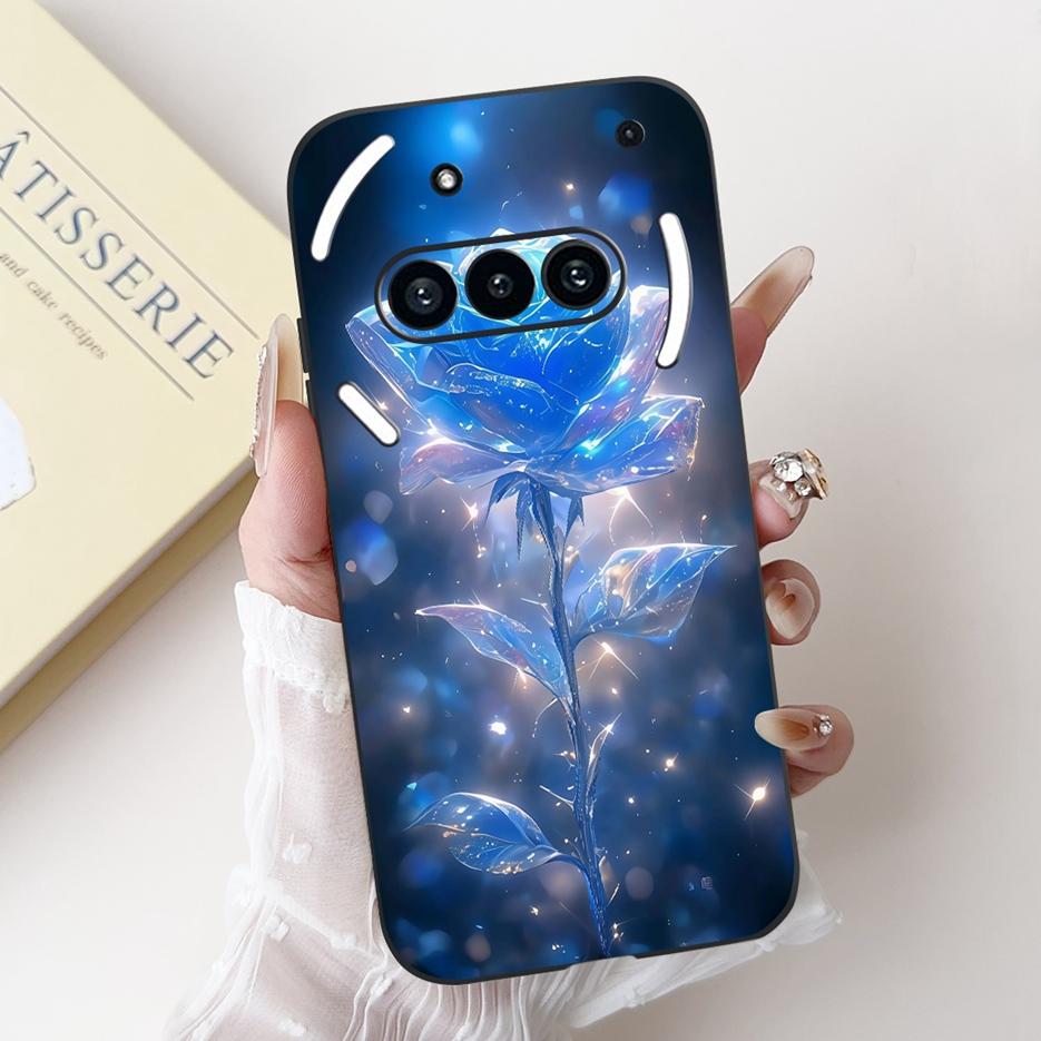Per Custodia Nothing Phone 3A A059 Copertura Lussuosa Verniciata Candy Custodia Morbida in Silicone Per Nothing Phone 3A Pro A059P Phone3A Custodie