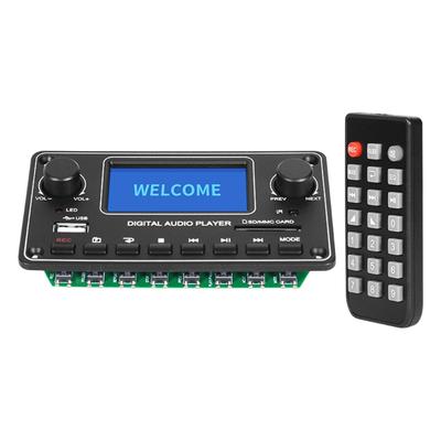 Wireless -compatible MP3  Board Radio MP3 Music Player Recording Function / Disk/ Card/FM