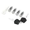 4Pcs/set One-Click System Installed Lock Cylinder Works with Thule Car Rack Systems and Accessories for Car Racks,bike Racks Thread Lock3