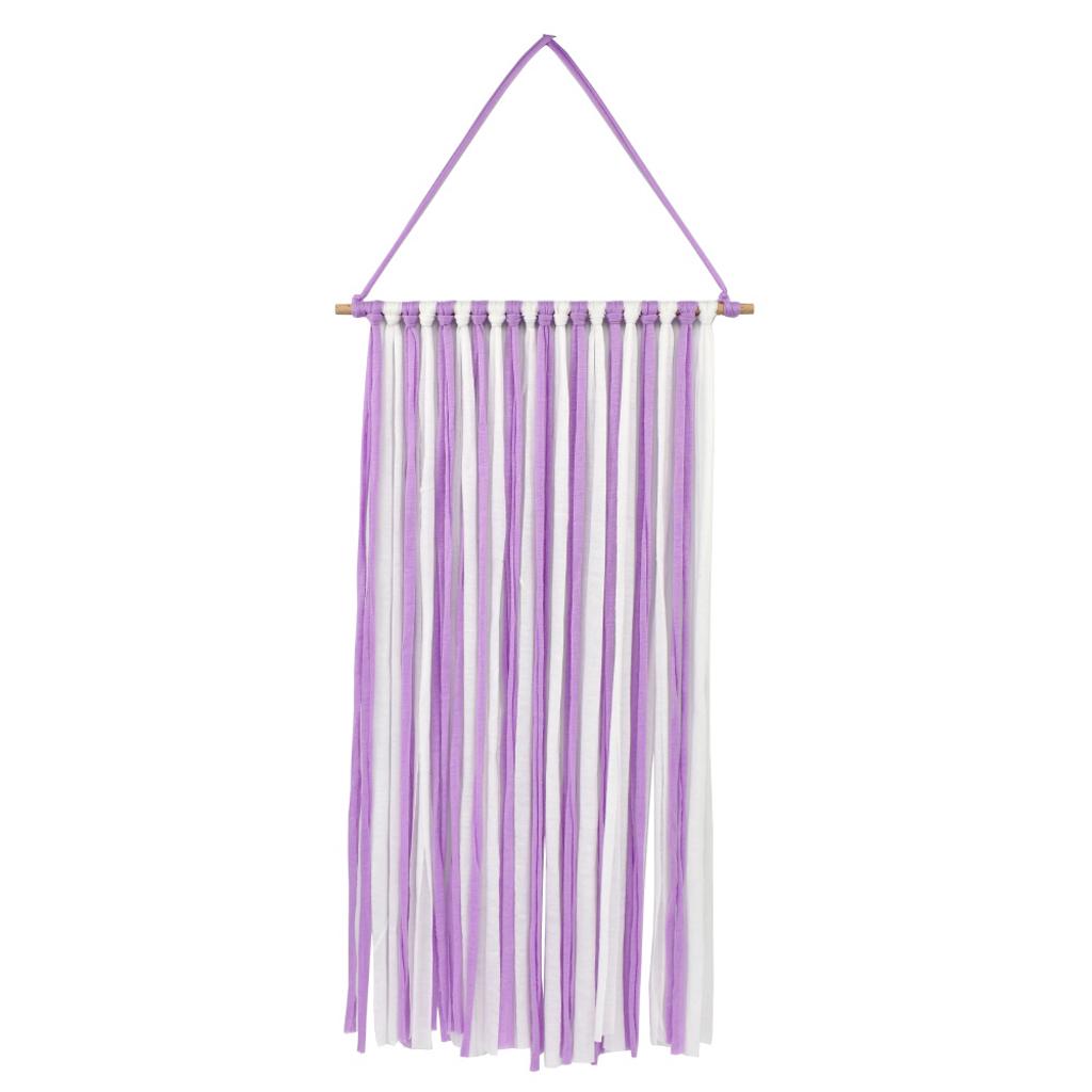 Organisateur à Barrettes Nuage Et Arc-en-Ciel | 2 Pièces Suspension Murale Pour Bijoux De Cheveux | Décoration Chambre Fille