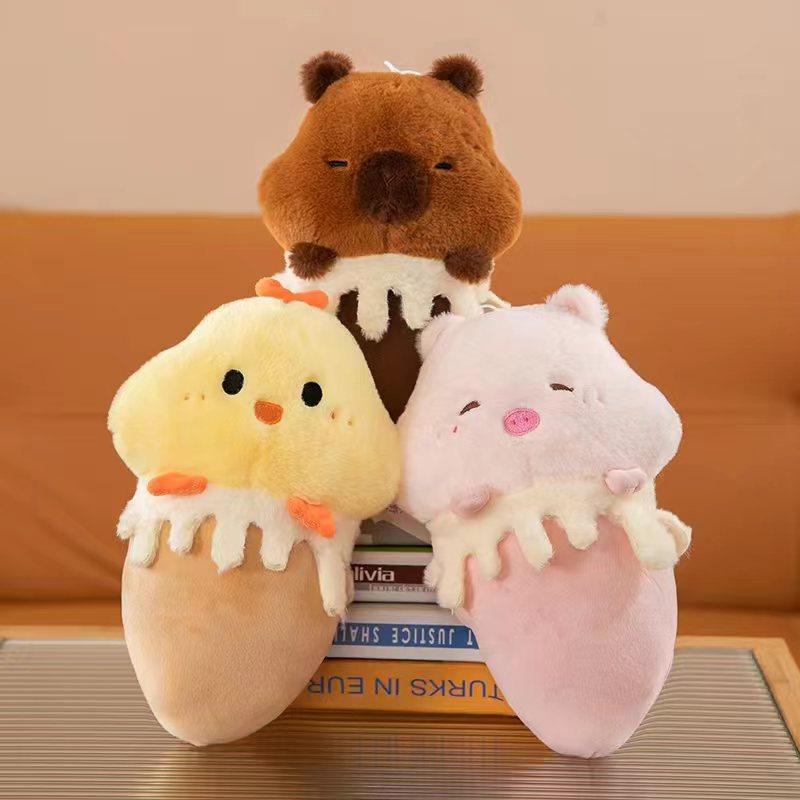 New 8-inch Doll Doll Claw Machine Special Wedding Sprinkler Small Doll Plush Toy