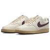 Nike Court Vision Low Next Nature Sail Dark Beetroot Unisex Sneakers Cream Pearl-White Sesame FB8942-133