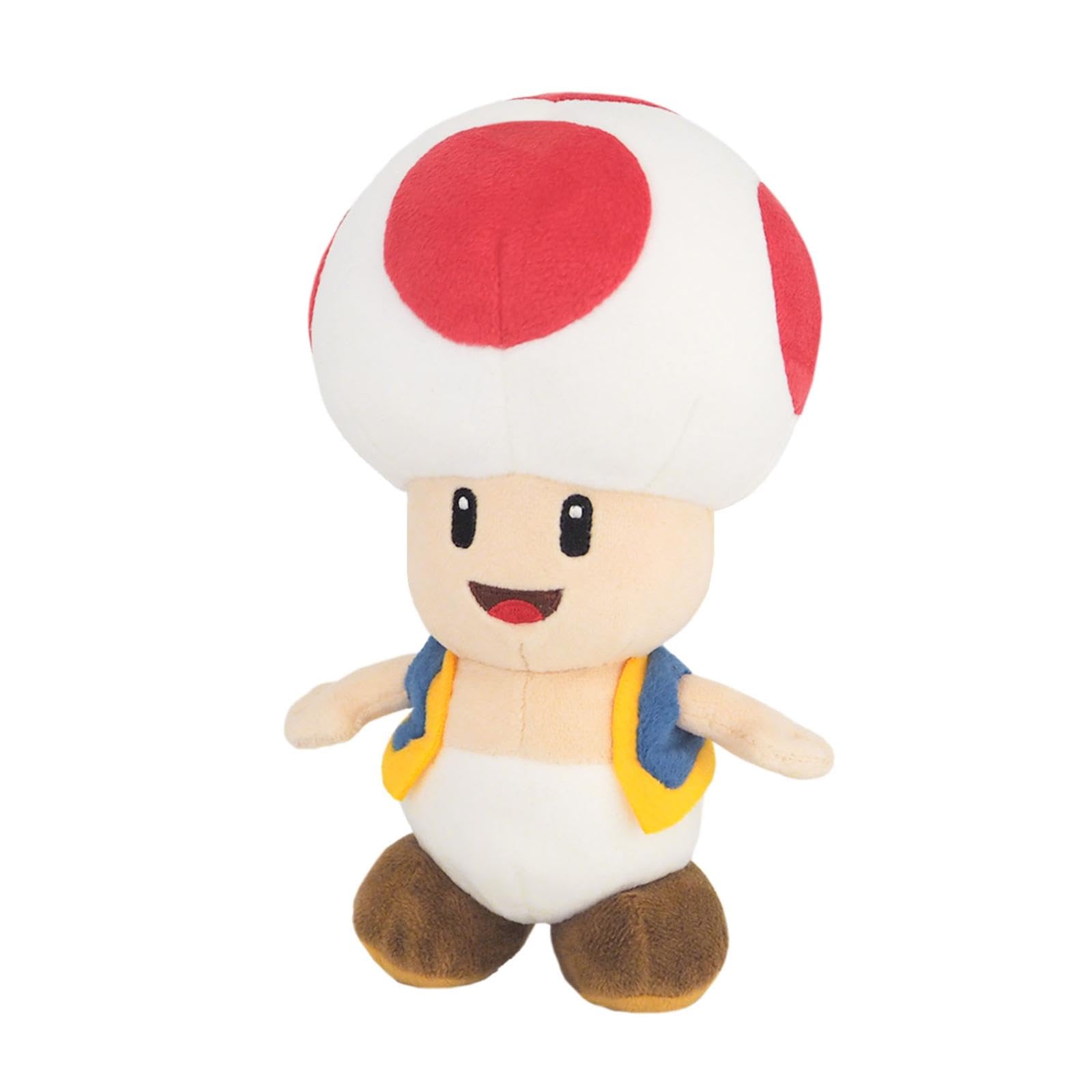 

Sanei Boeki Super Mario ALL STAR COLLECTION Toad W11 x D10 x H20cm Plush Toy AC04 (S)