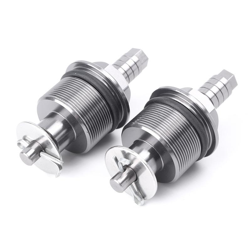 CNC Motorbike Front Shock Absorber Screw Cover Cap Preload Adjusters Fork Bolts For Honda CBF125 31MM Aluminum