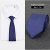 Men's Formal Business Casual Solid or Striped Tie