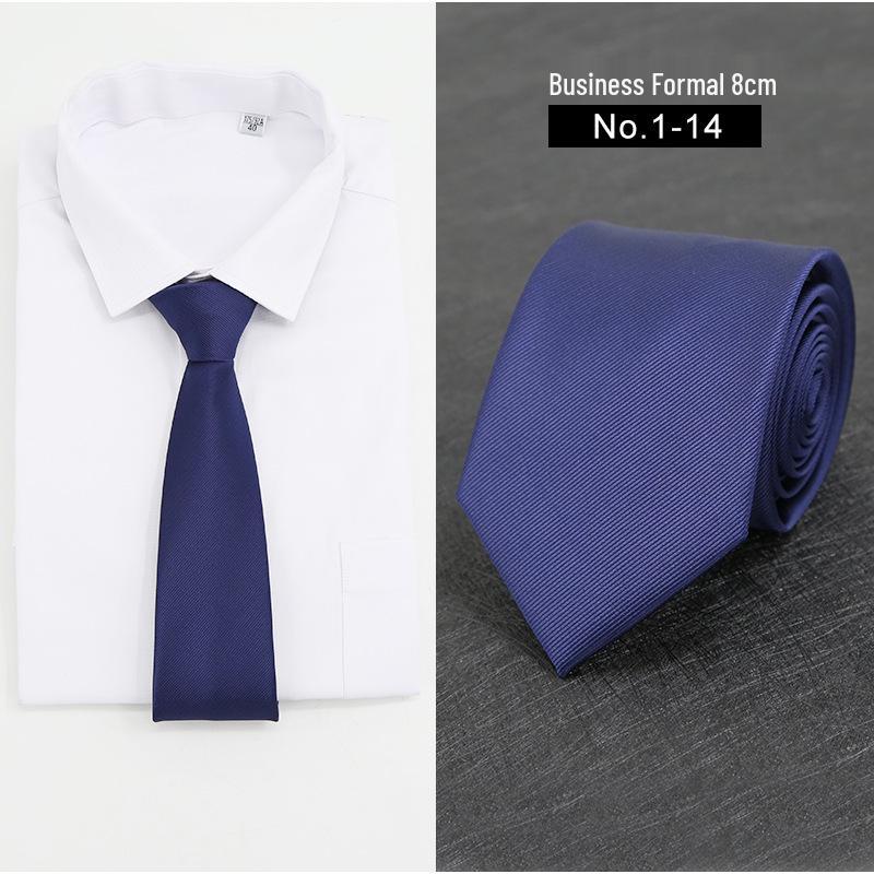 Men's Formal Business Casual Solid or Striped Tie