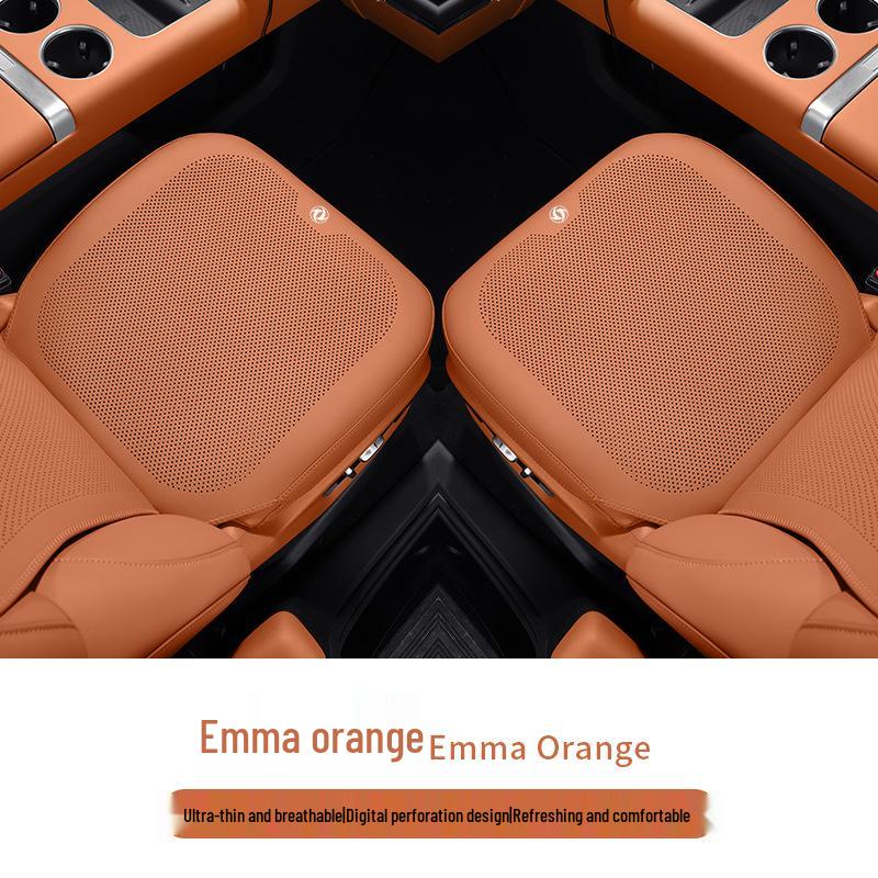 Compatible Seat Covers for Dongfeng Duolika D6, Foton Forica F7/F6, Kaipute K5/L6/K7 - Thin Full Coverage Cushions