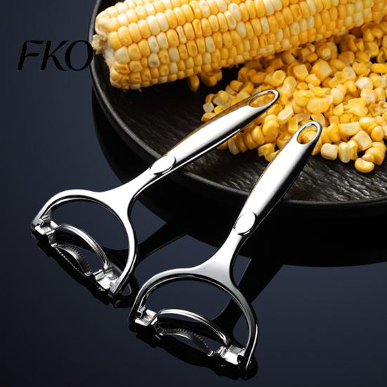 Corn Peeler Stripper Tool, Manual Remover for Fresh Corn, Versatile Tool Ergonomic Kernel Shucker BBQ Home Kitchen Multi-Functional