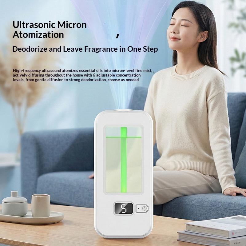 New Aromatherapy Machine Automatic Home Fragrance Machine Essential Oil Diffuser Nebulizer For Kitchen And Toilet Deodorization