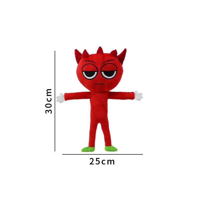 

Плюшевая игрушка Спранки Мультяшные игровые периферийные устройства Праздничный подарок Куклы Дети Мальчики Red