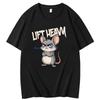 Motivational Mouse Funny Graphic Tee New Arrival Goods Fashion Tops  Tshirt Summer Mens Short Sleeve Tee Cotton Tshirt