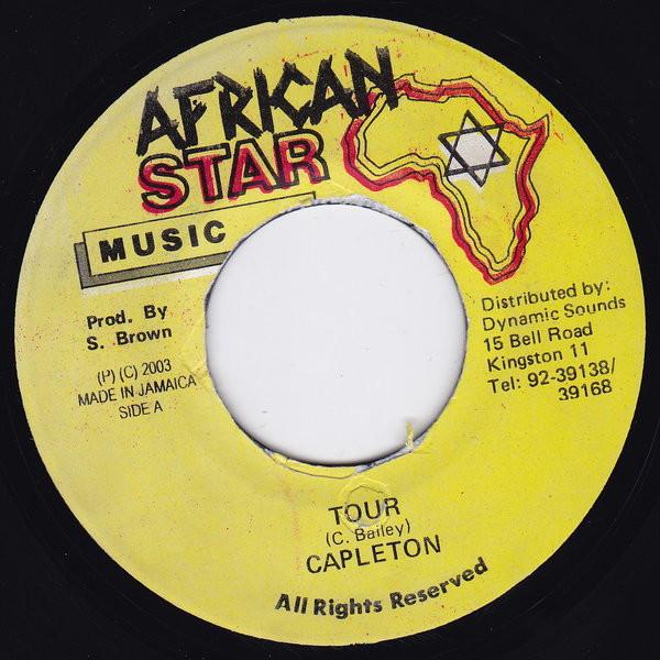 

7inch Record CAPLETON - Tour NONE African Star Mu 2003 Jamaica Reggae, Ska & Dub Used