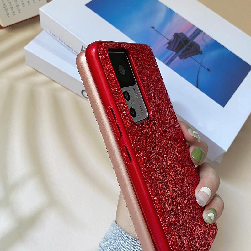 Luksusowy błyszczący brokat etui na telefon do Samsung Galaxy S23 S22 S21 FE Ultra Plus A14 A23 A33 A53 A73 A22 A32 A53 A72 A12 A51 M23 M32 4G 5G miękkie etui tpu