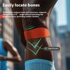 2Pcs Silicone Patella Tendon Knee Straps Support Care Strap Fixed Protection Flexible Sports Band Patellar Strape Brace Shock