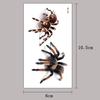 3D Spider Scorpion Temporary Tattoo Stickers Halloween Fake Tattoo Body Art