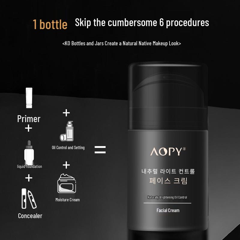 

AOPY Мужской тональный BB-крем для проблемной и голой кожи