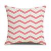 Nordic Geometric Decorative Pillow Sofa Cushion Cover Modern Home Decor Square Pillowcase Peach Skin Pillowcase