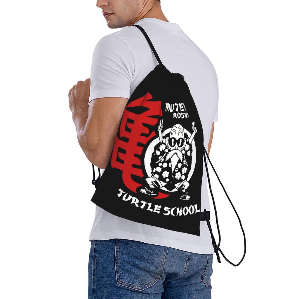 Custom Masters Roshis Drawstring Bags for Shopping Yoga Backpacks Women Men Manga Sports Gym Sackpack