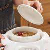 Smart Ceramic Electric Stew Pot: Waterproof, Automatic, Compact for Cooking Porridge & Soup - Ideal Household Gift