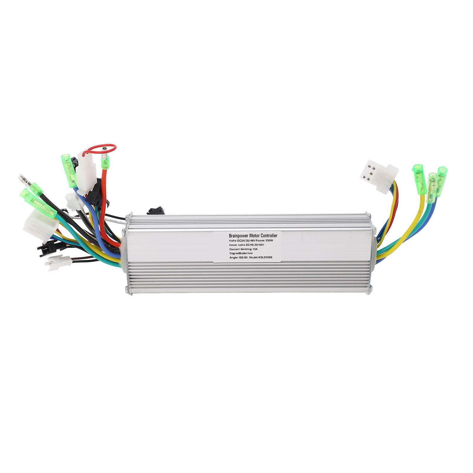 24V 36V 48V Lithium Battery Brushless Controller Dual Drive Aluminum Alloy Brushless Motor Controller for Electric Vehicle