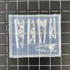Small Art Accessories Molds Flower Theme Nail Designing Moulds Nail Embellishment Molds for Delicate Manicure Designs