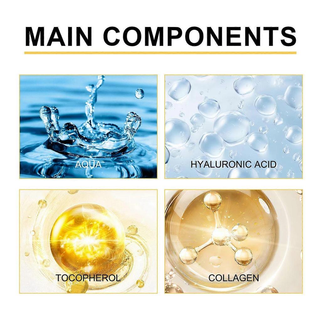 Jaysuing Collagen Eye Mask Patches - Reduces Fine Lines And Wrinkles, Moisturizing, Anti-Aging, Firming And Lifting Eye Patches