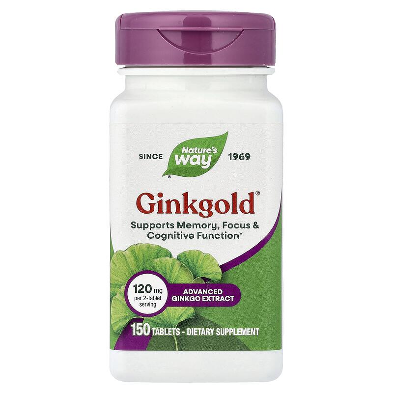 Ginkgold®, 150 Tablets (60 Mg Per Tablet)