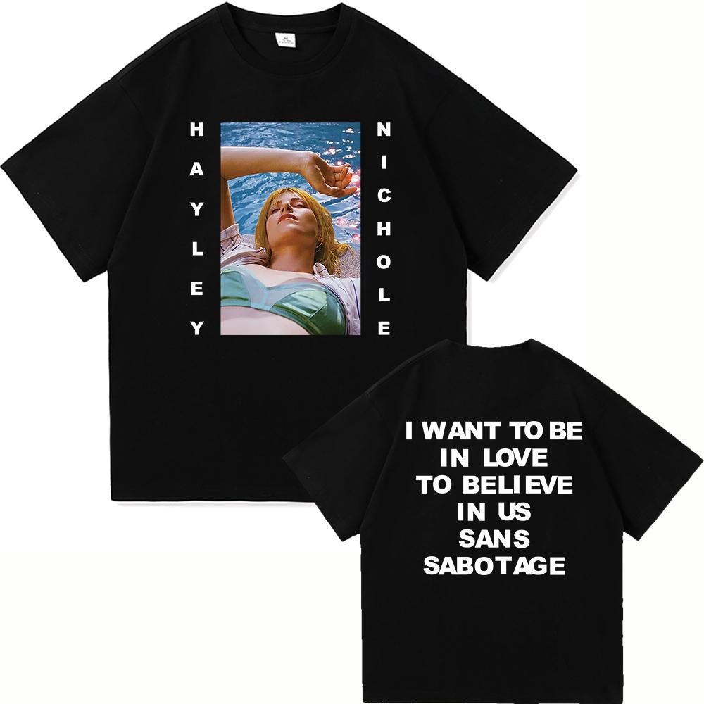 Hayley Williams Hanged Himself At A Bachelor Party Summer Mens Pure Cotton Tshirts Are Casual Loose and Topquality Tshirts