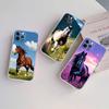 RE28 Fine Horse Transparent Phone Case for Motorola Moto Edge 20 30 40 50 S30 Fusion Ultra Pro Neo Lite + G200 G23