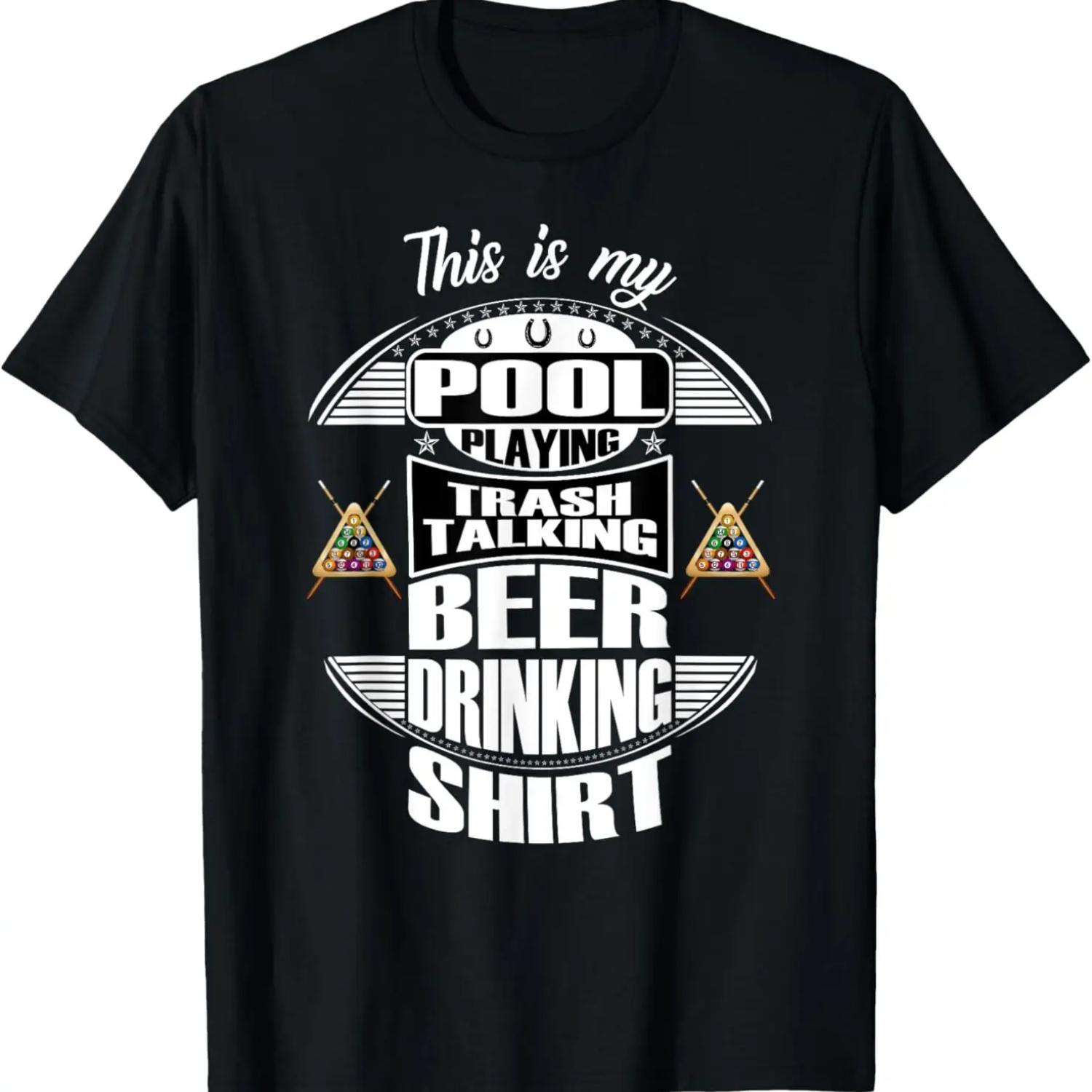 

Billiards 8 Ball Pool Player Sarcasm Novelty Humor T-Shirt S