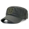 New Embroidery Trucker Hats Gorras Custom Camouflage Cap  Flat Caps US Baseball Cap