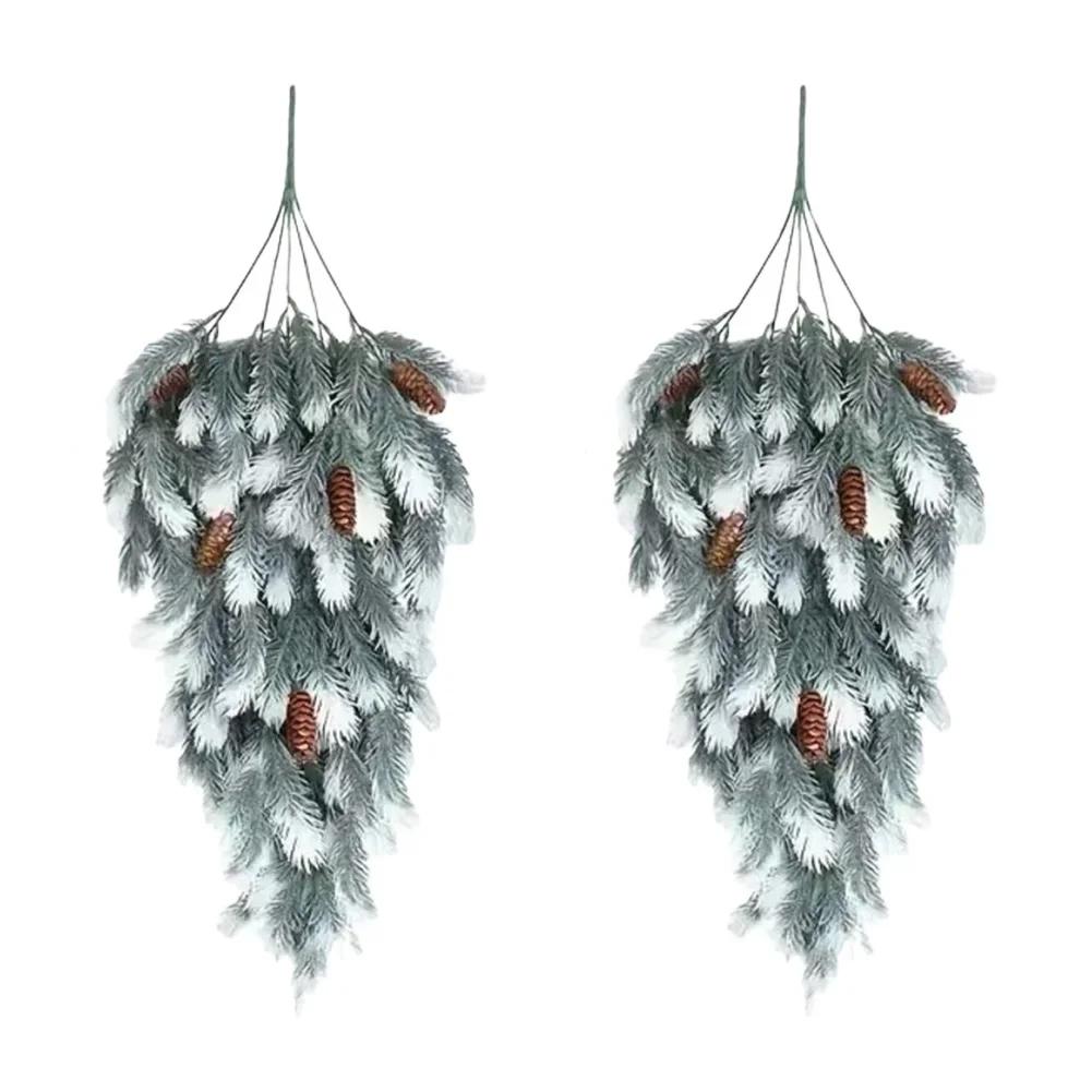 

DIY Christmas Projects With Swag Pine Cone Swag As Shown Christmas Teardrop Decorations Perfect For Gatherings белый