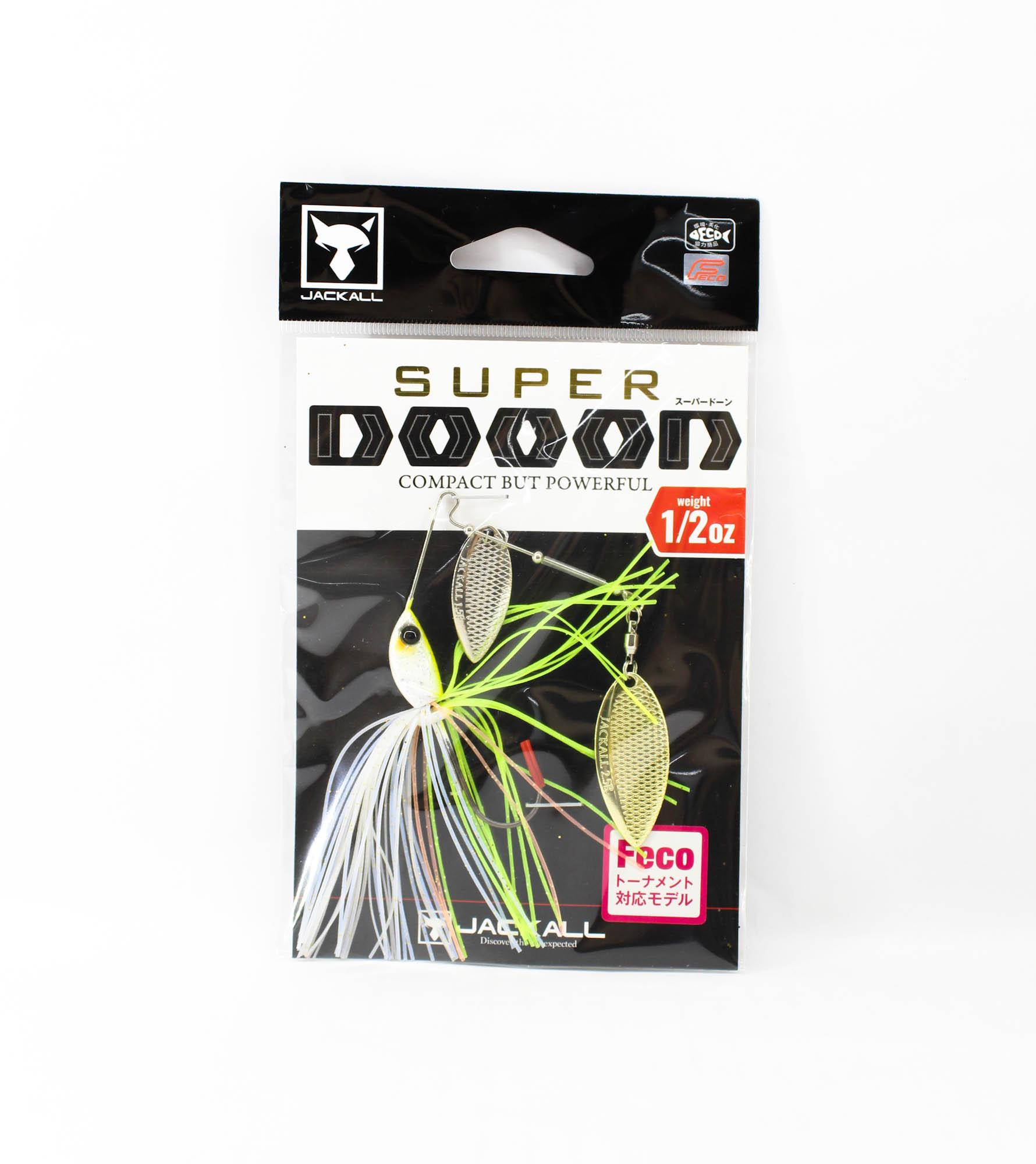 

Jackall Spinner Bait Lure Super Dooon 1/2 Oz TG Stealth Natural Cha (0727)