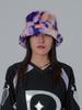 DILETTANTISME Jamiroquai Purple Pansy Fur Bucket Hat