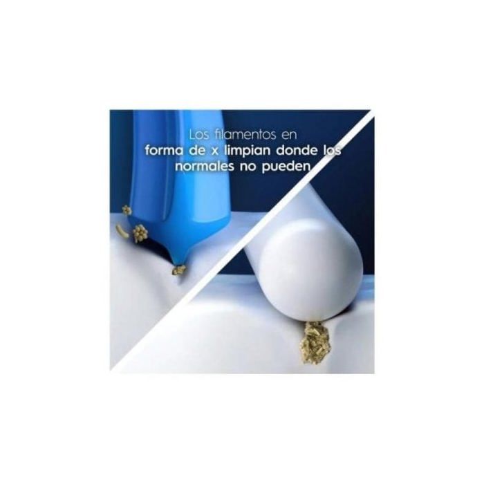 Têtes de brosse à dents électrique oral-b pro precision clean - lot de 6 - blanc