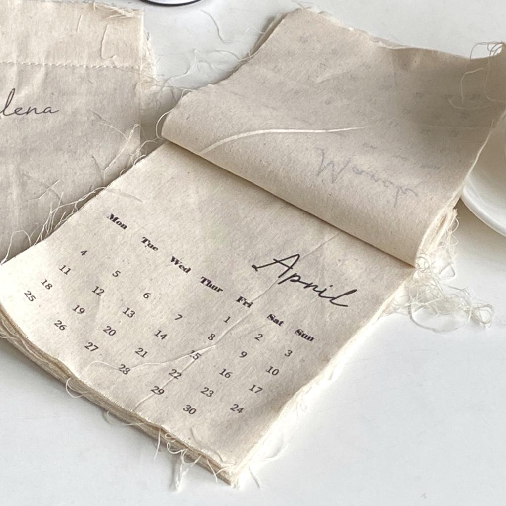 2026 Fabric Wall Calendar Durable Tapestry Family Holiday Planner For Home Office Decor With Holiday Highlights