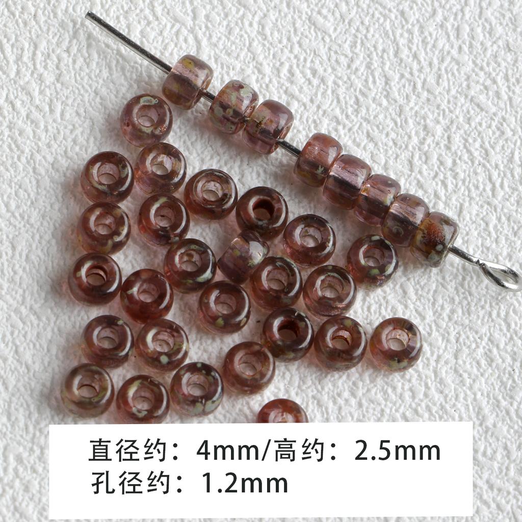 [Dunhuang] Imported Antique Rice Beads, Natural Stone Agate Beaded Bracelets, Necklaces, Beads Diy Accessories Materials