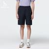 HAZZYS Men's PHIZ Sporty Casual Buckle Belt Woven Shorts