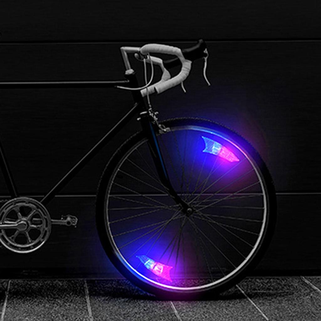 Bicycle Wheel Light Bike Spoke Kids Adult for Riding Cycling Road Colorful
